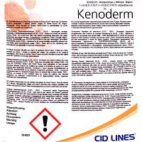 Мыло жидкое 5л прозрачное с дезинфицирующим эффектом KENODERM канистра CID LINES 1/4, 1 шт.