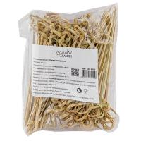 Шпажка для канапе h120 мм 100 шт/уп УЗЕЛОК ЗЕЛЕНЫЙ БАМБУК пакет ПЭ "ALMIN"