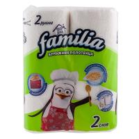 Полотенце бумажное 2-сл 2 рул/уп FAMILIA РАДУГА БЕЛОЕ HAYAT (артикул производителя 5050455) Полотенце бумажное 2-сл 2 рул/уп FAMILIA РАДУГА БЕЛОЕ HAYAT (артикул производителя 5050455)