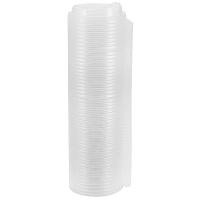 Крышка для стакана d80 мм многофункциональная ПРОЗРАЧНАЯ PS "POKROV PLAST", 50 шт./упак