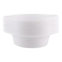 Миска одноразовая d155 мм 500 мл 50 шт с ручками БЕЛАЯ PP "DP"