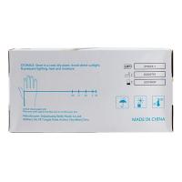 Перчатки одноразовые 100 шт XL неопудренные ЧЕРНЫЙ ВИНИЛ коробка-диспенсер