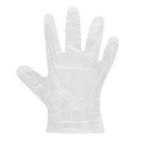 Перчатки одноразовые 100 шт M ПРОЗРАЧНЫЕ ПОЛИЭТИЛЕНОВЫЕ "AVIORA"