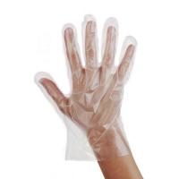 Перчатки одноразовые 100 шт M ПРОЗРАЧНЫЕ ПОЛИЭТИЛЕНОВЫЕ "AVIORA"
