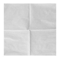 Салфетка бумажная 1-сл 24х24 см 100 шт БЕЛАЯ "JASMIN"