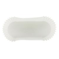 Капсула бумажная (тарталетка) 105х40х25 мм 1000 шт/уп овальная БЕЛАЯ "ALMIN", 4 шт./упак