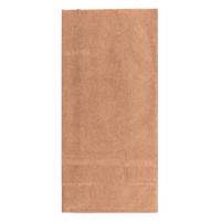 Пакет бумажный 80х50х170 мм 600 шт с прямоугольным дном КРАФТ "TEK PACK"