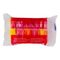 Губка для мытья посуды универсальная 95х64х27 мм 5 шт MAXI с зеленым абразивом РАЗНОЦВЕТНЫЙ ПОРОЛОН "YORK"