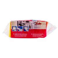 Губка для мытья посуды универсальная 95х64х27 мм 5 шт MAXI с зеленым абразивом РАЗНОЦВЕТНЫЙ ПОРОЛОН "YORK"