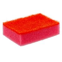 Губка для мытья посуды универсальная 95х64х27 мм 5 шт MAXI с зеленым абразивом РАЗНОЦВЕТНЫЙ ПОРОЛОН "YORK"