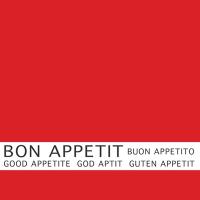 Салфетка бумажная КРАСНАЯ 33х33 см 3-сл 30 шт/уп BON APPETIT PAPSTAR 1/12