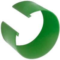 Кольцо цветовой кодировки D23 мм для рукоятки PP ЗЕЛЕНЫЙ VILEDA 1/1