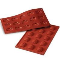 Форма силиконовая МИНИ РАКУШКА ДхШхВ 44х34х10 мм для выпечки MARTELLATO 1/1