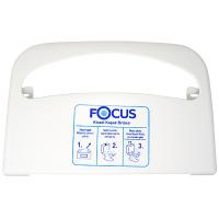 Диспенсер ДхШхВ 280х50х420 мм для покрытий на унитаз FOCUS ПЛАСТИК БЕЛЫЙ HAYAT 1/12
