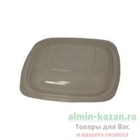 Крышка высокая ДхШ 125х125 мм квадратная PET ПРОЗРАЧНАЯ VONABELK 1/1000