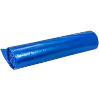 Мешок (пакет) мусорный 220л 880х1250 мм 40 мкм в рулоне ПВД СИНИЙ 1/10/250