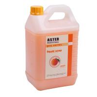 Мыло жидкое канистра 5л перламутровое ПЕРСИК ASTER канистра ASTER 1/3
