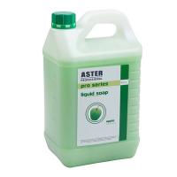 Мыло жидкое канистра 5л перламутровое ЗЕЛЕНОЕ ЯБЛОКО ASTER канистра ASTER 1/3
