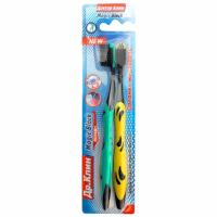 Зубная щетка DR.CLEAN 2 шт/уп MAGIC BLACK средняя жесткость GD 1/72